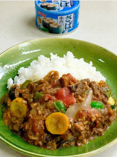 ★サバ缶で夏野菜カレー-レシピのメイン写真