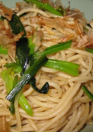 ランチに冷蔵庫の残り物で簡単パスタ-レシピのメイン写真