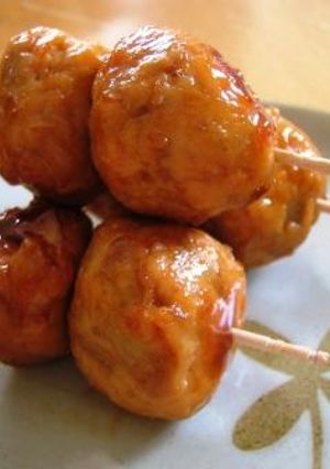 とりとゴボウの肉だんご-レシピのメイン写真