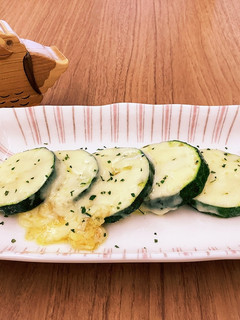 【大崎市】ズッキーニのチーズ焼き【簡単】-レシピのメイン写真