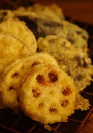 小麦粉でサクサクの野菜の天ぷら-レシピのメイン写真