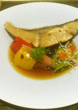 鰤南蛮野菜浸し-レシピのメイン写真