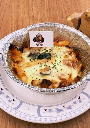 【大崎市】夏野菜のミートグラタン【給食】-レシピのメイン写真