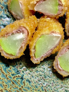 はやとうりの肉巻きフライ-レシピのメイン写真