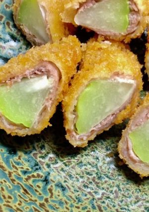 はやとうりの肉巻きフライ-レシピのメイン写真