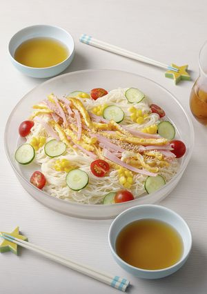 七夕そうめん-レシピのメイン写真