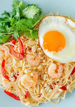 そうめんで手軽に！和風塩こうじミーゴレン-レシピのメイン写真