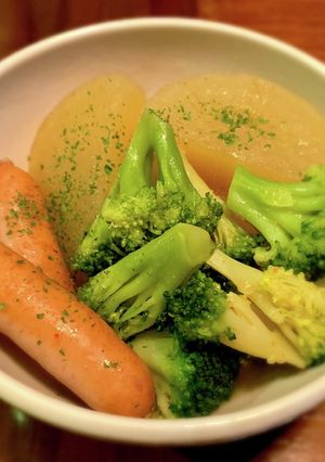 カレー粉で！大根とウインナーの洋風煮物-レシピのメイン写真