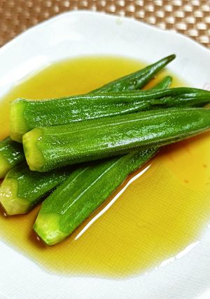 ★簡単！美味しい＊オクラのおひたし＊♪-レシピのメイン写真
