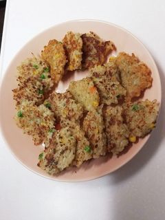 手掴み食べに!余ったごはんでおやき-レシピのメイン写真
