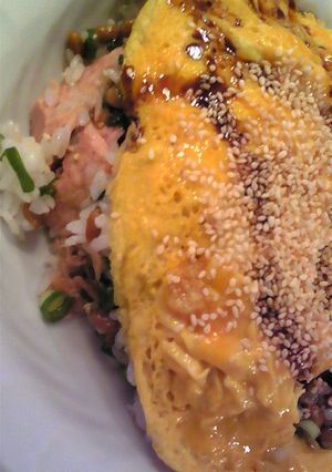 オムレツ風☆納豆ごはん-レシピのメイン写真