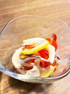 イカとパプリカのさっぱり和え-レシピのメイン写真