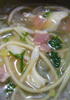 ✿お鍋一つで簡単あっさりスープパスタ✿-レシピのメイン写真