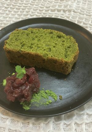 HM使用。綺麗を作る青汁マカ抹茶ケーキ-レシピのメイン写真