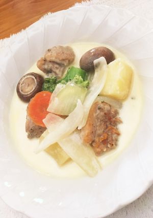 我が家の定番！クリームシチュー！-レシピのメイン写真