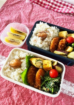 20220706娘ちゃん息子くんのお弁当-レシピのメイン写真