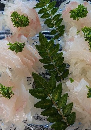 ヒラメのカルパッチョ-レシピのメイン写真