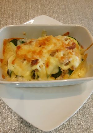 ズッキーニとツナコーンのチーズ焼き-レシピのメイン写真