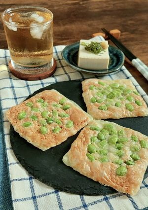 材料2つ!パリパリ枝豆チーズ-レシピのメイン写真