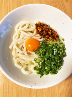 食べるラー油あえうどん-レシピのメイン写真