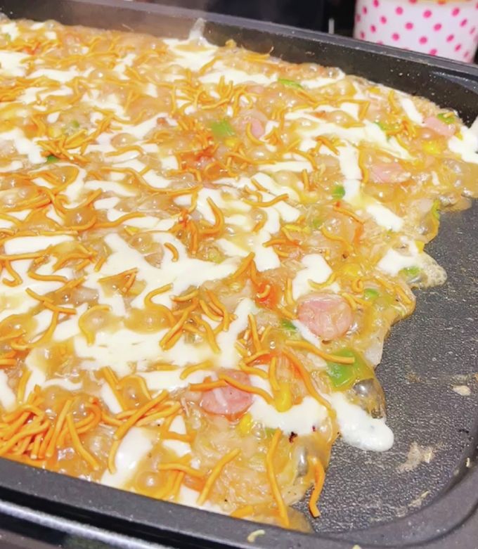 しっかり味！とにかくうまいピザもんじゃ♡ by きまぐれせなちゃん