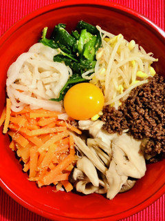 ビビンパ丼-レシピのメイン写真