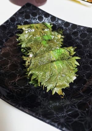 イワシ刺身の大葉の味噌漬け巻き-レシピのメイン写真