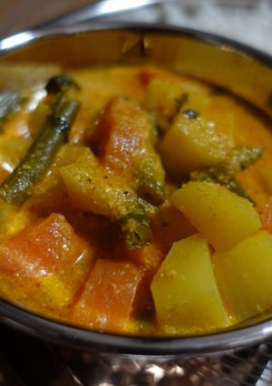 ベジタブルクルマ風野菜カレー-レシピのメイン写真