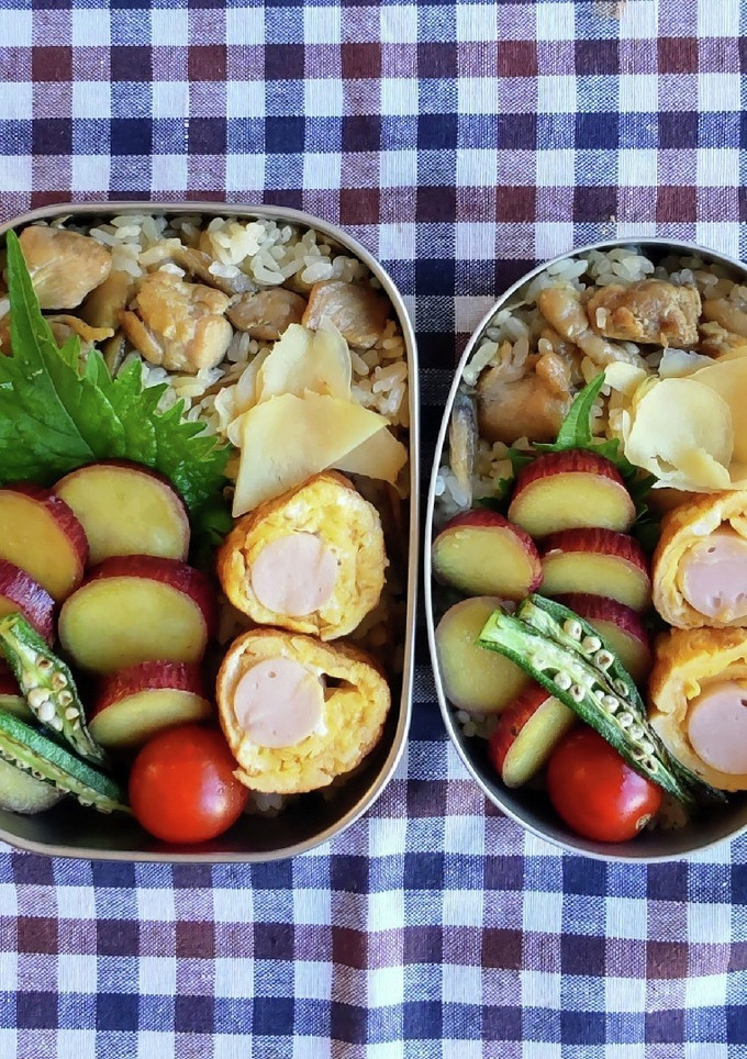 高校生　息子と娘のお弁当　55-レシピのメイン写真