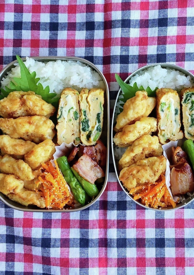 高校生 息子と娘のお弁当 52-レシピのメイン写真