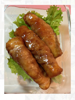 絹あげ豆腐の肉巻き-レシピのメイン写真