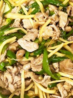 ズボラ、豚こまで青椒肉絲-レシピのメイン写真