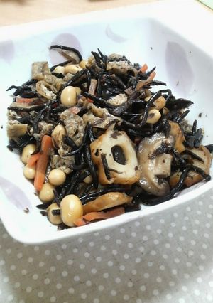 ひじきの煮物-レシピのメイン写真