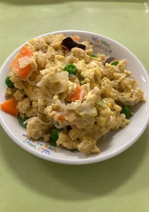【保育園給食】炒り豆腐-レシピのメイン写真