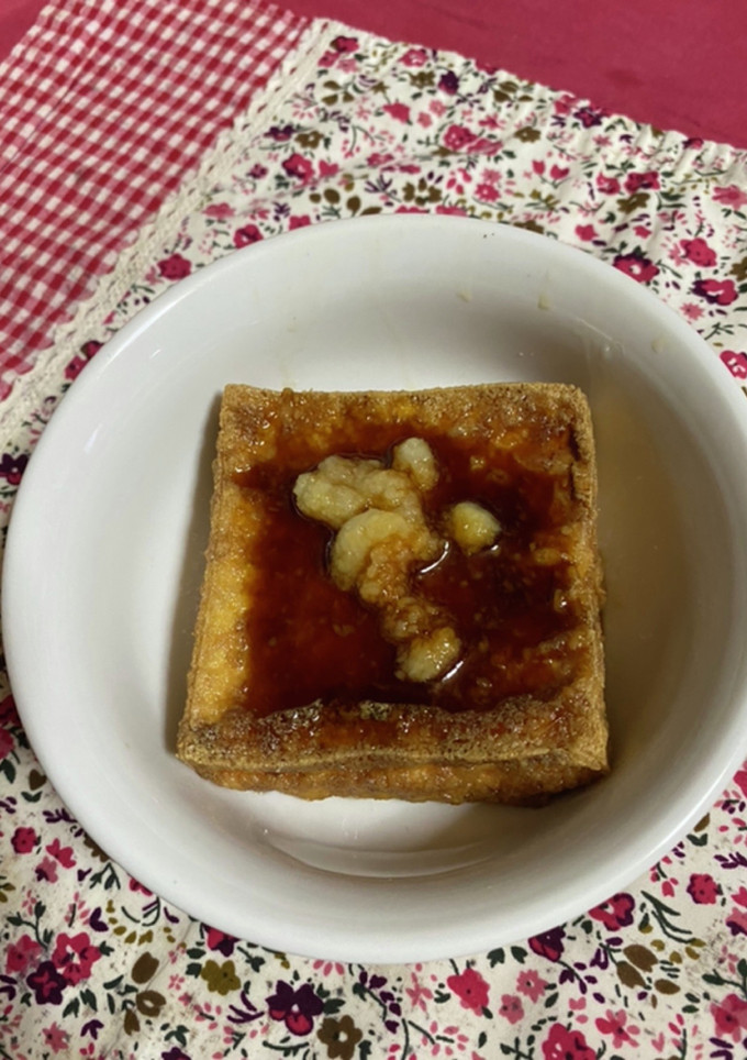 簡単厚揚げのカリカリ焼き^_^-レシピのメイン写真