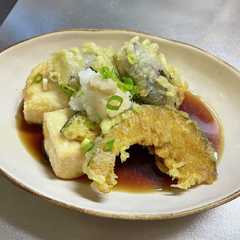 รูปของ 揚げ出し豆腐と天ぷら《簡単》