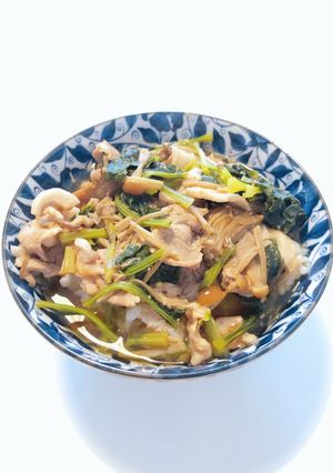 つゆだく!豚やさい丼-レシピのメイン写真