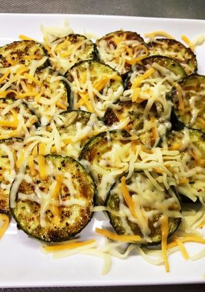 焼くだけ　ズッキーニのチーズ掛け-レシピのメイン写真