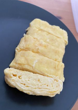 フライパンでいつも作る卵焼き-レシピのメイン写真