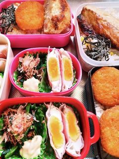 高校生息子、旦那、娘弁当(7/7)-レシピのメイン写真