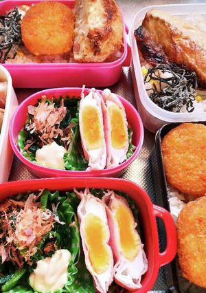 高校生息子、旦那、娘弁当(7/7)-レシピのメイン写真