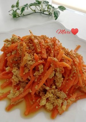 卵とツナ缶✧にんじんしりしり-レシピのメイン写真