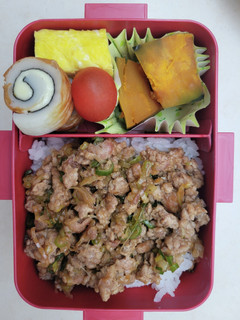 挽き肉ねぎご飯-レシピのメイン写真
