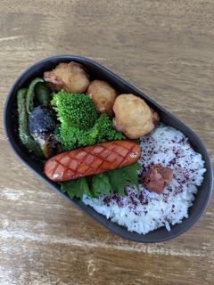 JK☆ナスとピーマンの味噌炒め弁当♪-レシピのメイン写真