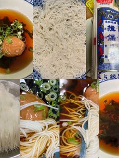 超簡単 梅わかめそうめん七夕バージョン-レシピのメイン写真