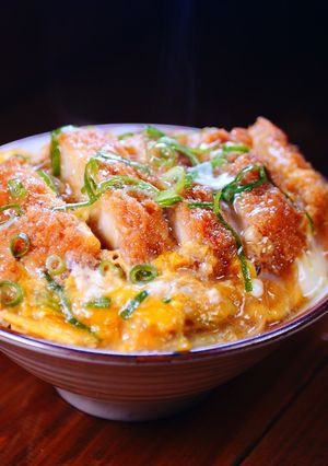 密かに旨い☆一人でこっそり食う簡単カツ丼-レシピのメイン写真