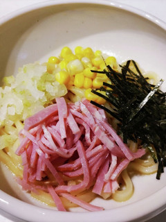 子ども向け油そば風まぜうどん-レシピのメイン写真