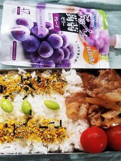 しょうが焼き弁当(7.7)-レシピのメイン写真