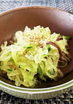 そうめん瓜の酢の物-レシピのメイン写真