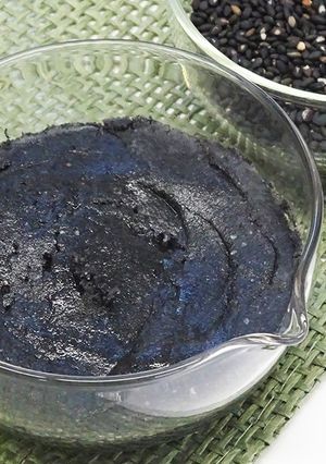 ミルで簡単！黒練りゴマ/黒ゴマペースト-レシピのメイン写真